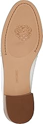 Vince Camuto Women's Calie Loafer Flat, Bianco, 9.5