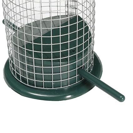 Lanlan Plastic Bird Feeder Outdoor Garden Wire Mesh Tube Feeder