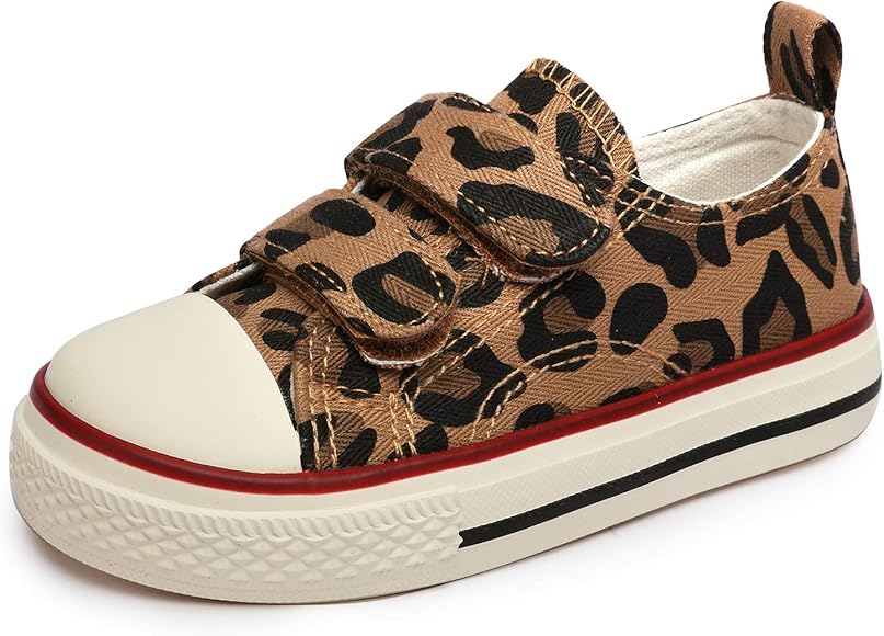 girls leopard print sneakers
