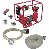 Endurance Marine Self-Priming Fire Fighting System - 3600 GPH, 100 PSI, 1 1/2in. Ports, 7.0 HP, Model Number EFP1.5H