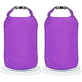 Desoto Waterproof Dry Bag 2 packs, 2L/5L/10L/20L/40L/70L Dry Sack Lightweight Portable, Dry Storage Bag to Keep Gear Dry Clean for Kayaking, Gym, Hiking, Swimming, Camping