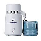 CO-Z 4 Liter Home Countertop Water Distiller Machine with Connection Bottle and Food-grade Outlet