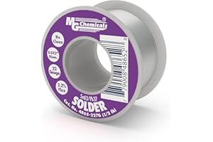 "MG Chemicals 63/37 No Clean Leaded Solder, 0.032"" Diameter, 1/2 lbs Spool" (4865-227G)
