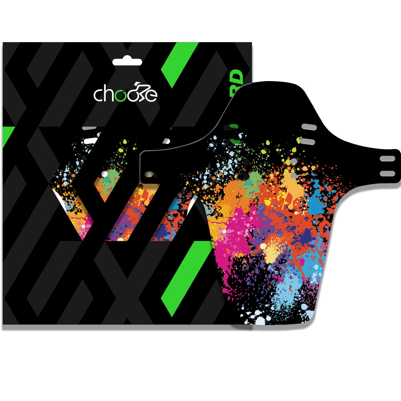 CNCLOL Mountain Bike Mudguards,MTB Mudguards Front and Rear,Bicycle Mudguards Fits 26", 27.5", 29" Plus Size and Fat Bikes.KX