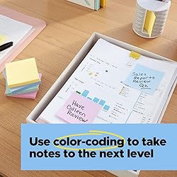 Post-it 100% Recycled Paper Super Sticky Notes, 2X