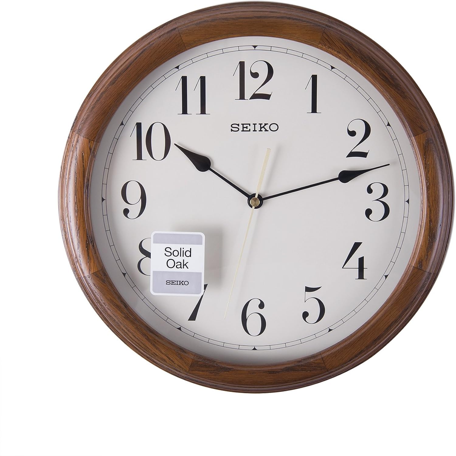 Seiko Clocks Wooden Wall Watch QXA153B Amazon.co.uk Watches