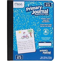 Mead Primary Journal, Half Page Ruled, Grades