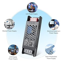 inShareplus DC 12V 10A 120W Power Supply, AC