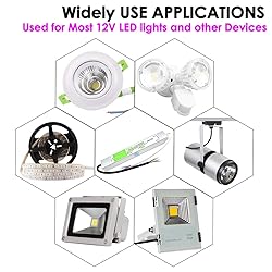iCreatin 12V60W LED Driver Waterproof IP67 Power
