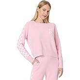 Barefoot Dreams Women's CozyChic Ultra Lite Barbie Checkered Pullover