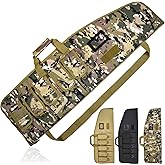 Stahlusdick Soft Rifle Case Lightweight Tactical Gun Bag for Scoped Rifles with Accessory Pockets Adjustable Shoulder Strap Available Length in 38 42 Inch