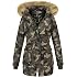 Navahoo PAPAYA - Cappotto invernale - dark choco/marrone scuro