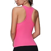 THE GYM PEOPLE Women's Racerback Workout Tank Tops Slim Fit Soft Sleeveless Yoga Shirts