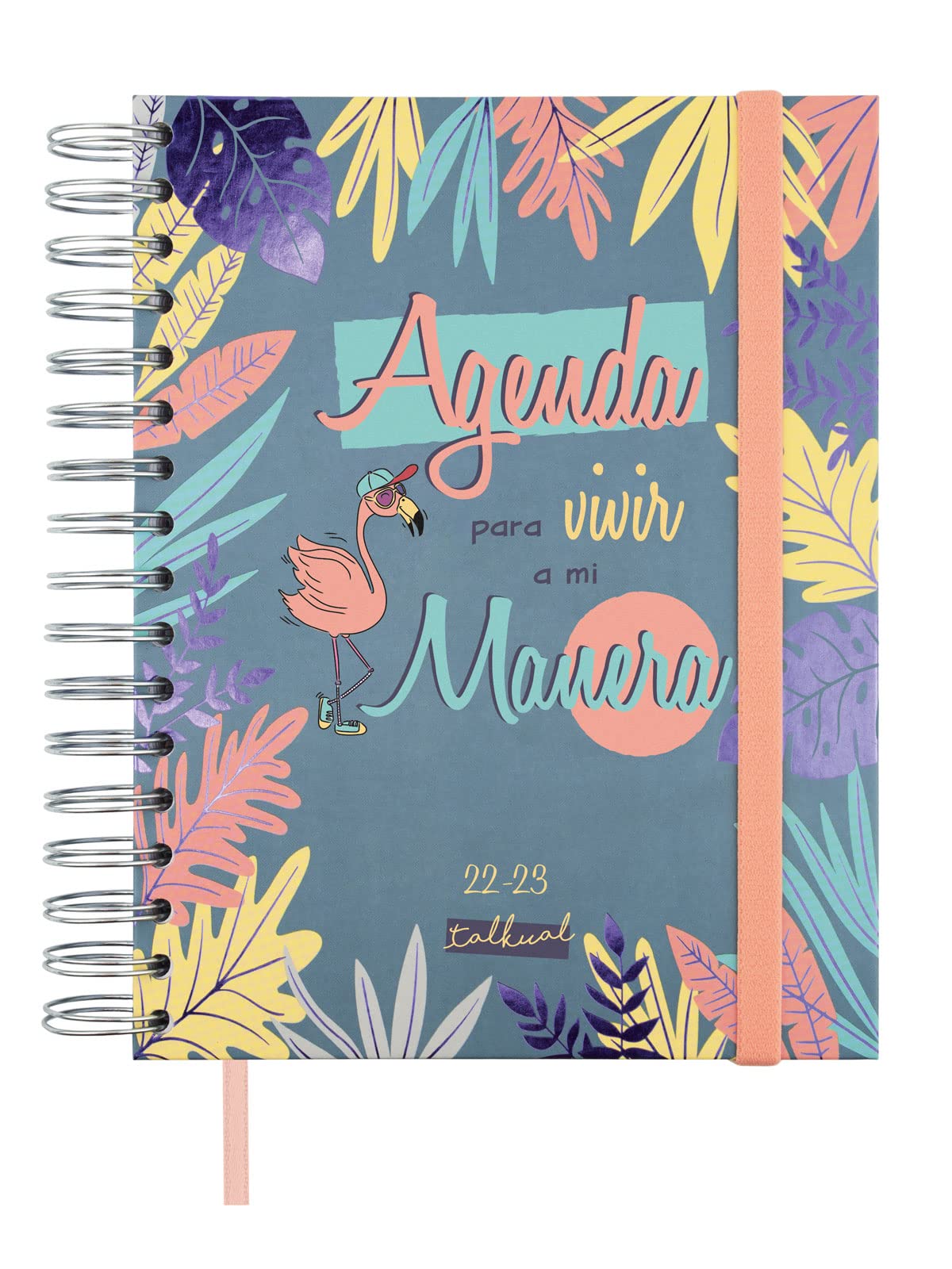 Finocam - Diary 2022 2023 Talkual 1 Day Page September 2022 - August 2023 (12 Months) Live Spanish