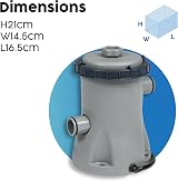 Bestway 330gal Filter Pump for Above Ground Pool Complete Filter System view 7