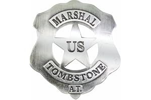 Denix Old West Replica Tombstone U.S. Marshall's Badge