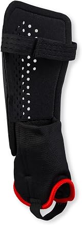 Mitre Aircell Football Ankle Protection Shin Pads M Black Red view 3