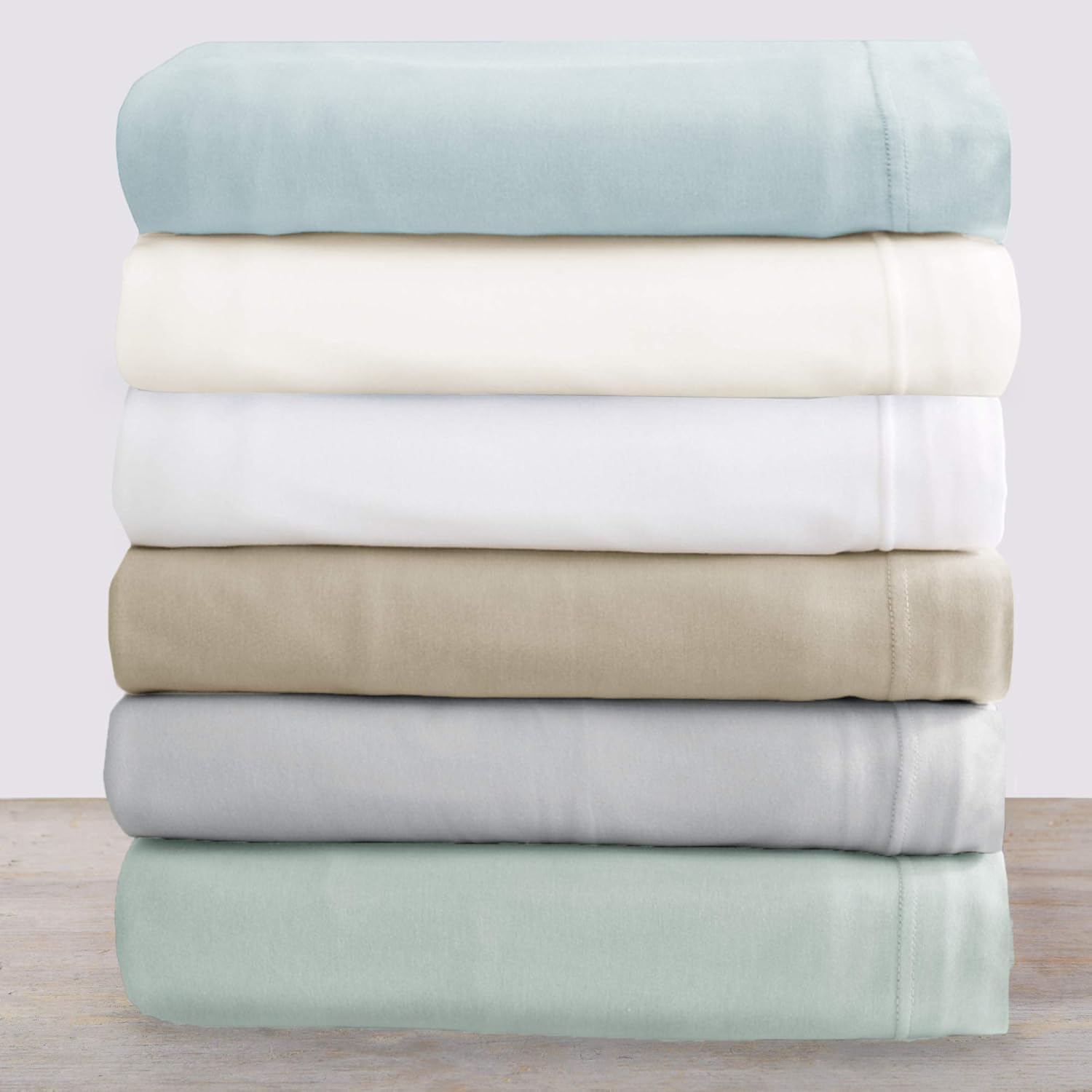 Lightweight Microfiber Sheets. Soft, Cozy Sheets. Breathable, Wrinkle Free Bed Sheet Set. Emery Collection (King, Ivory): Home & Kitchen