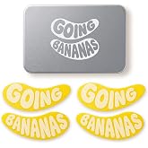 Going Bananas Reusable Silicone Under Eye Patches, 2 Pairs (Standard) | Pair with Eye Cream or Serum; Washable and Reusable Skincare Accessory; Wider Coverage for Daily Under-Eye Care