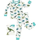 babee Reshinee Bamboo Viscose Toddler Pajamas Boys Girls Baby 12M-8Y Pjs Sets Kids 2pcs Snug fit Long-Sleeve Sleepwear