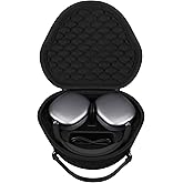 RAIALL Smart Case for New Apple AirPods Max Wireless Over-Ear Headphones (Supports Sleep Mode), Airpods Max Accessories for Apple Headphones, Protective Travel Carrying Storage Bag, Black