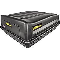 JEGS Rooftop Cargo Carrier for Car Storage - Large Roof Rack Cargo Carrier - Heavy Duty Waterproof Storage - Made in USA - 18