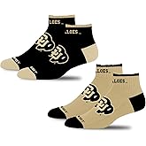For Bare Feet NCAA Unisex Kids Front and Center 2 Pack Team Colors