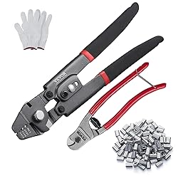 VEVOR Wire Rope Crimping Tool and Cutter Up To