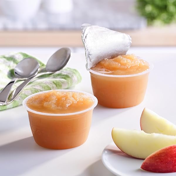 MOTT’S MANGO PEACH APPLESAUCE, 4 OZ CUPS, 6 COUNT