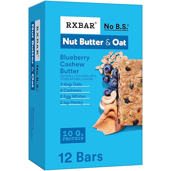 RXBAR NUT BUTTER AND OAT PROTEIN BARS, PROTEIN...