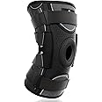 NEENCA Professional Knee Brace for Knee Pain, Adjustable Hinged Knee Support with Removable Side Stabilizers, Support and Stability, Arthritis, Meniscus Tear, Joint Pain Relief, ACL, PCL, MCL, Sports