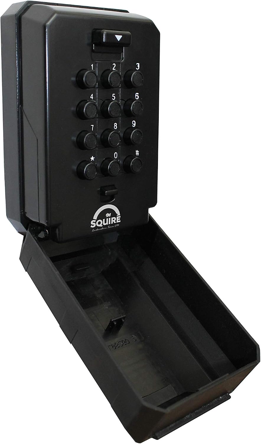 Squire Key Safe Box, Push Button Code Lock (Key Keep2), Wall Mounted Key Safe, Weatherproof Diecast Alloy Body - Image 3