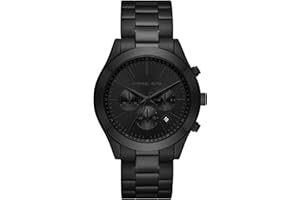 Michael Kors Oversized Slim Runway Men's Watch, Stainless Steel Watch for Men