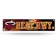 Rico Industries NBA Plastic Street Sign Plastic 4" x 16" Street Sign