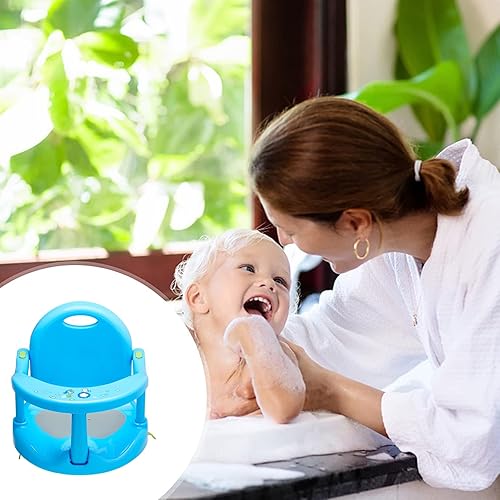 Newborn Infant Baby Bath Seat, Non-Slip Infants Baby Bath Chair