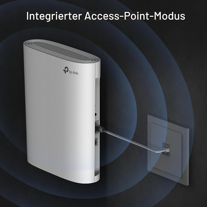 RE500XD Wi-Fi 6 WLAN Verstärker Repeater, AX1500 Dualband, Gigabit Port, MU-MIMO, WPA3, Tisch- oder Wandmontage