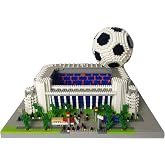 4800+ pcs Madrid Soccer Stadium Building Blocks Toy Set with Soccer Ball | Micro Mini Blocks, Exclusive Football Field, Gift for Adult Fans,immersive fan craft, calming hobby