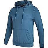 Spyder Mens Hoodie - Fleece Lined Pullover Basic Hooded Sweatshirt for Men - Casual Long Sleeve Warm Athletic Hoodie