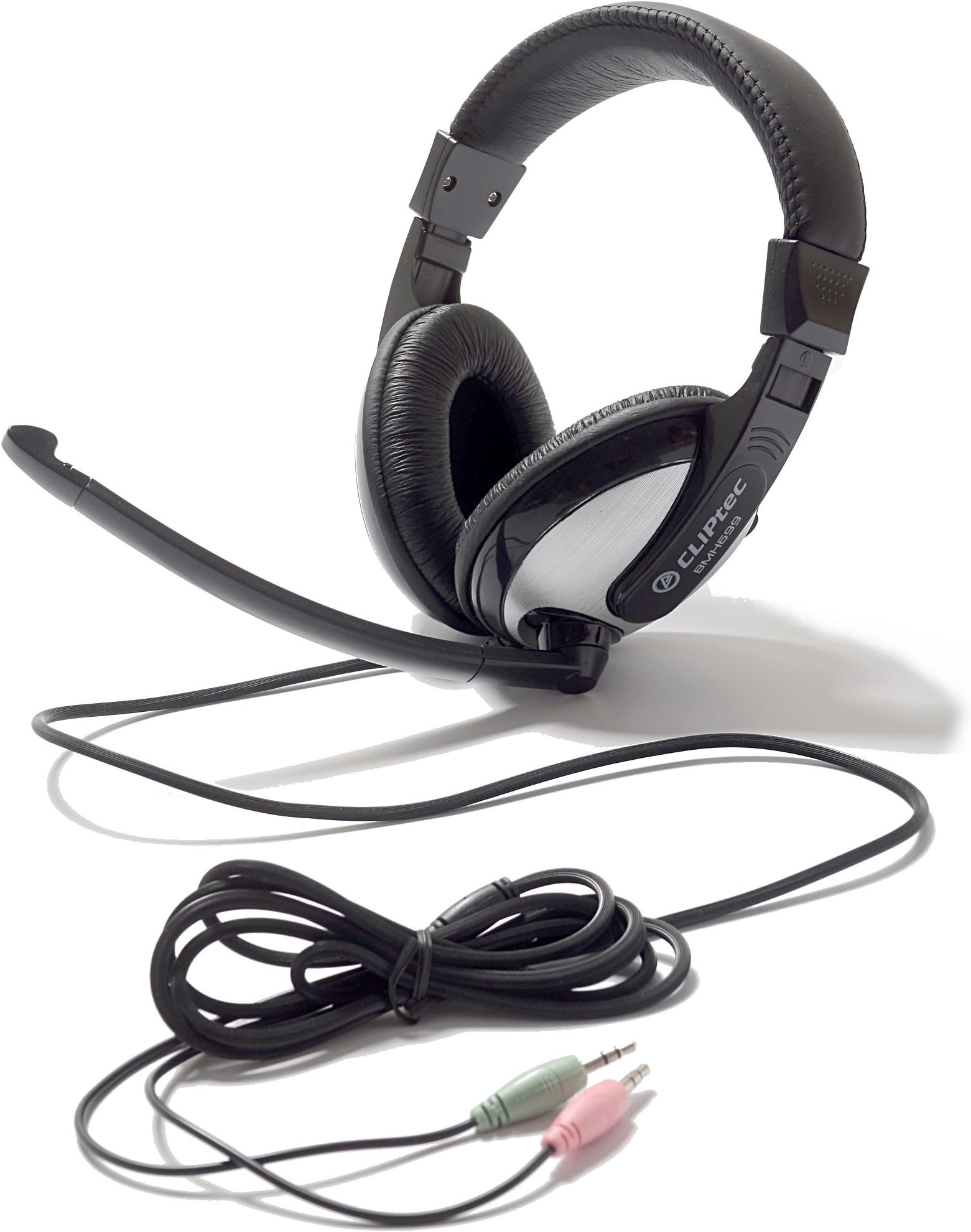 CLiPtec® Clear Beat Deep Base Stereo Multimedia Headset for Skype, Chat, Gaming, Music and more.