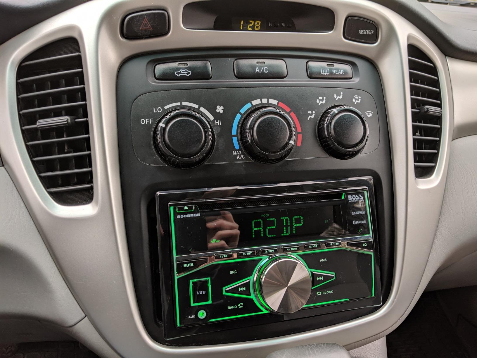 13/mo Finance BOSS Audio Systems 850BRGB Car Stereo System Double Din, Bluetooth Audio and