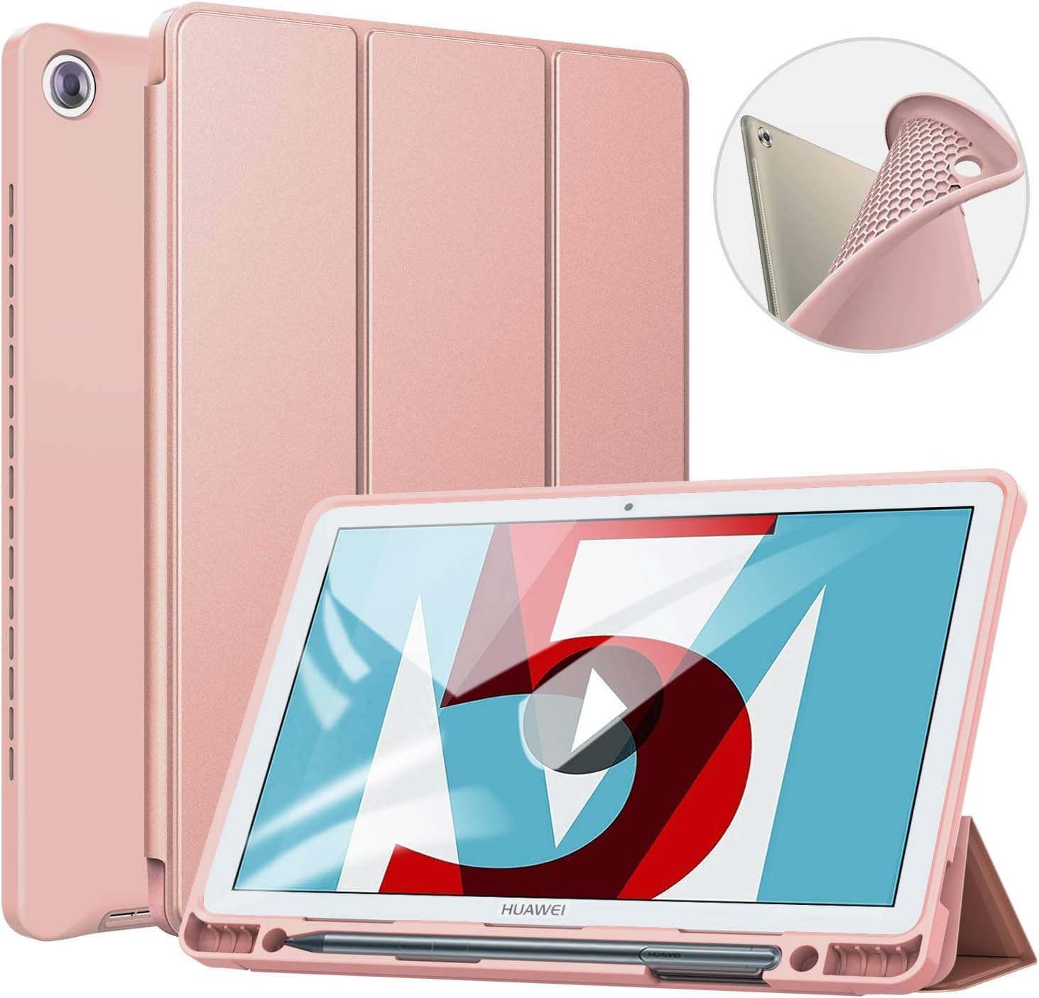 Ztotopcase Case For Huawei Mediapad M5 Pro M5 10 8 Inch 18 Full Body Protective Rugged Shockproof Case With Pencil Holder Auto Wake Sleep Function Cover For Huawei Mediapad M5 M5 Pro 10 8 Tablet Amazon Co Uk Computers