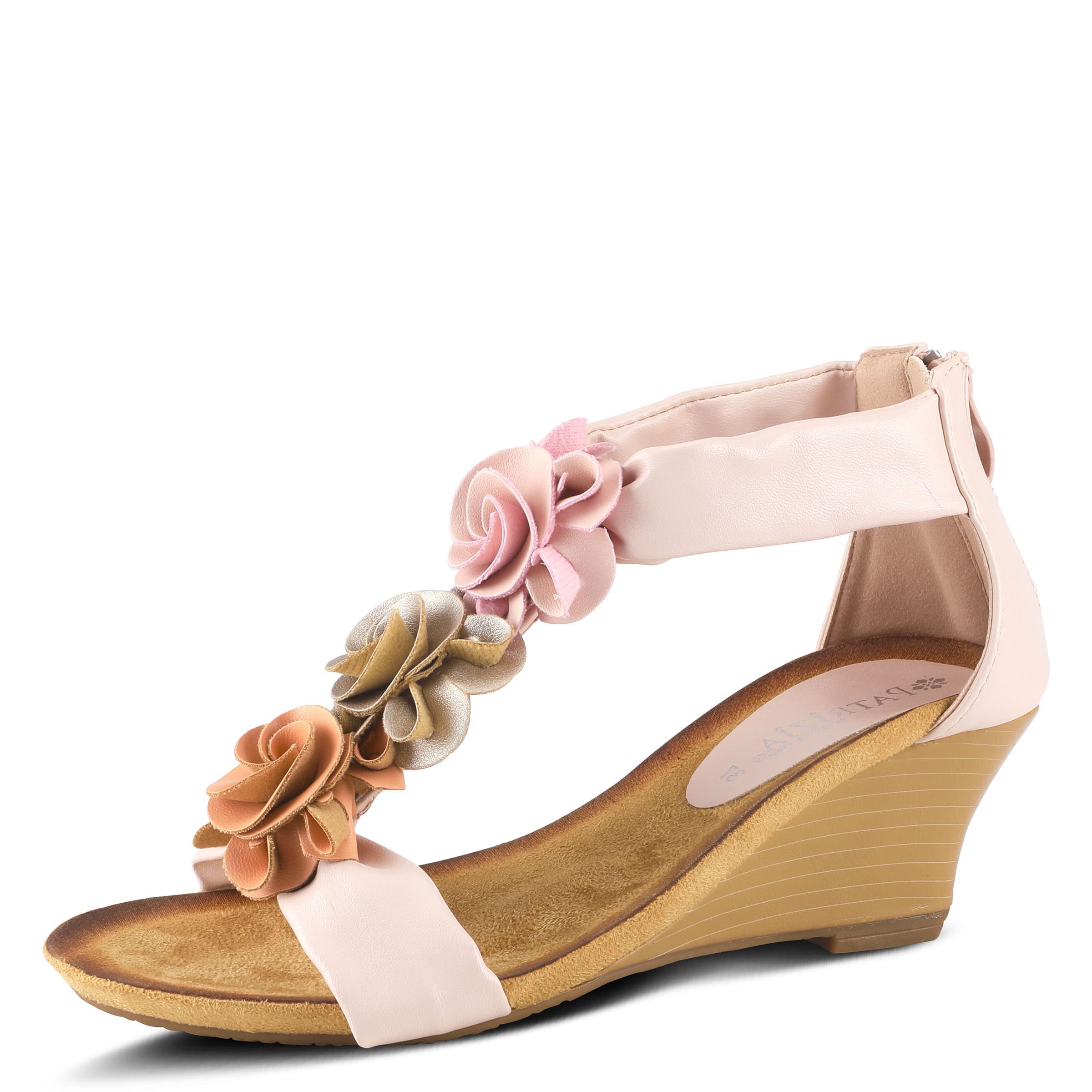 PATRIZIA Spring Step Harlequin Wedge Sandals for