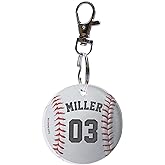 Trend Setters Sports Collection – Personalized - Circular Acrylic Keychain – Fused Image – Perfect for Gifting and Collecting