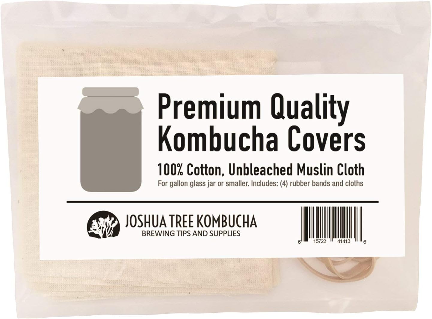 Cloth Kombucha Covers Tight Weave & Breathable Fabric Ideal for