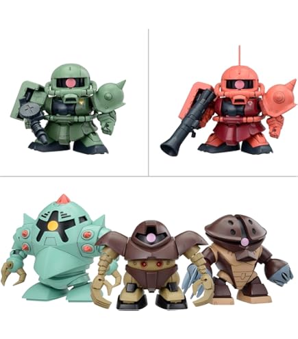 Amazon.com: SD Gundam BB senshi 296 ZGMF-1000/M Blaze ZAKU