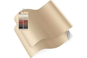 YAFLC Self Adhesive Leather Repair Patch Tape, 8.3×11 inch Vinyl Leather Repair Kit for Furniture, Car Seat, Chairs, Couch, Sofa, Jacket Beige Yellow