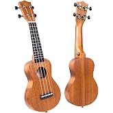Kmise Ukulele Soprano Ukelele 17 Inch Mini Travel Pocket Ukalalee for Kids Beginners Adults