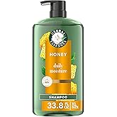 Herbal Essences Sulfate Free Shampoo with Honey for Daily Moisture, Nourishes Dry Hair, Moisturizing Shampoo with Certified Camellia Oil and Aloe Vera, Lightweight For All Hair Types, 33.8oz