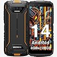 DOOGEE S41 Plus Rugged Smartphone 2024,6300mAh Battery,8GB+128GB/TF 1TB,Android 14 Smartphone,Octa Core,IP68 Waterproof Phone,13MP AI Main Camera Rugged Phone,5.5" IPS HD+ Display,Face Unlock,OTG/NFC