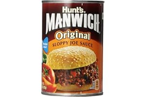 Sloppy Joe Canned 3 Pack ~ Hunt's Manwich Original Sloppy Joe Sauce 15 oz | Manwich Sloppy Joe